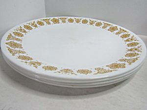 Vintage Corelle Butterfly Gold Dinner Plates