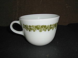 Pyrex Spring Blossom Green 8oz. Coffee Cup