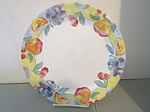 Vintage Corelle Fruit Basket Dinner Plate