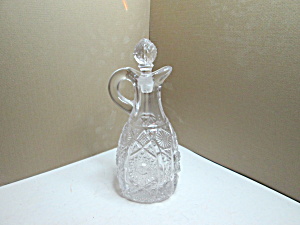 Vintage Acg Decorative Glass Cruet