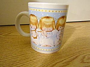 Collectible Coffee Cup Musical Angels Mug