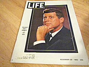 Vintage Life Magazine November 29,1963
