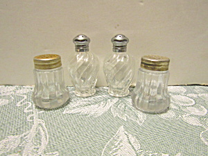 Vintage Mini Mixed Salt & Pepper Shaker Sets