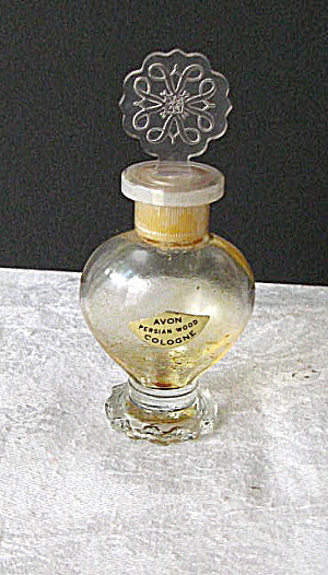 Vintage Avon Persion Wood Cologne Bottle
