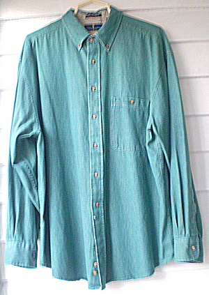 Bill Blass Mens Cotton Designer Shirt 1980
