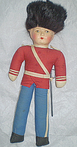 Doll Vintage Cossack Soldier Russia