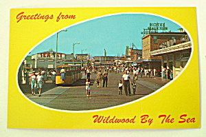 Vintage Photo Postcard Wildwood By The Sea