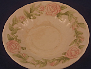 Vernon Rose Pink Saucer (Stained)