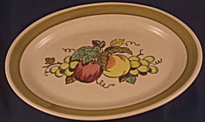 Metlox Poppytrail Provincial Fruit Large Platter