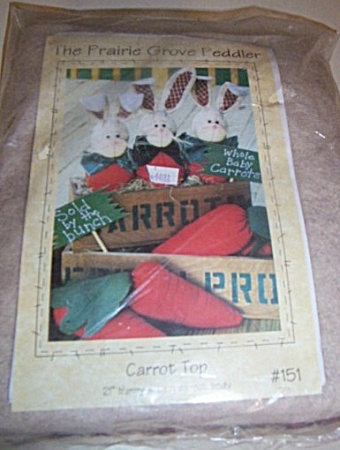 Carrot Top 21 Inch Bunny With Carrot Body