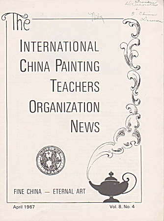 Vintage - Icpto - Ipat - April - 1967 - China Painti
