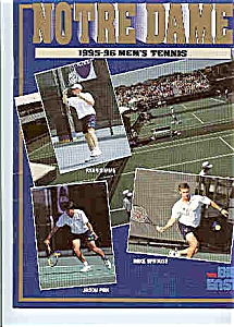 Notre Dame Men's And Women's Tennis Teams 1995-96