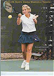 Notre Dame's Mens And Womens Tennis Guide 1994-95