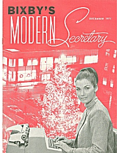 Bixby's Modern Secretary - December 1971