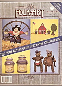 Folk Art Country Collectionj Magazine - Fall 1988