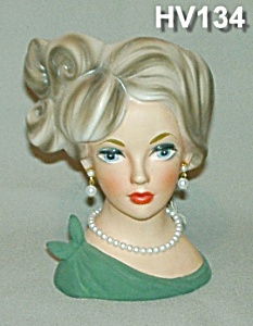 6&quot; Young Lady Head Vase