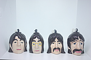 Rare Beatles Head Teapots Lorna Bailey