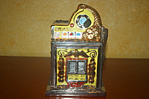 Roll-a-top Slot Machine Bank