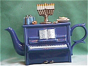 Chanukah Piano Teapot