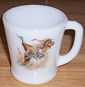 Fire King Mallard Duck Coffee Mug
