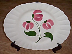 Blue Ridge Pottery Large Platter Flirt
