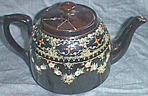 Enameled Teapot Tea Pot England