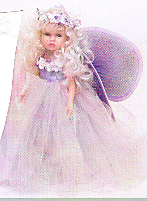 Key To My Heart Doll Fairy Dust By Artist Linda Rick