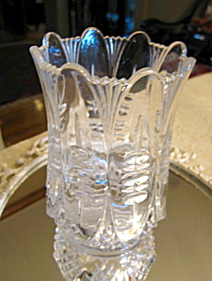 Antique Glass Spoon Holder