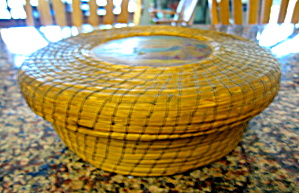 Antique Sweet Grass Basket