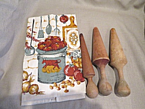 Wooden Vintage Berry Mashers