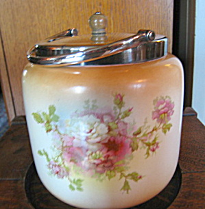 Antique Fielding English Biscuit Jar