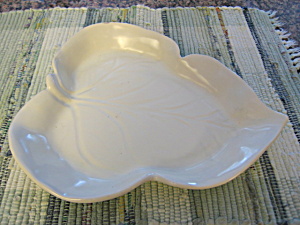 Vintage Catalina Leaf Dish Vase
