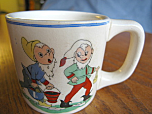 Vintage Dwarf Character Mug