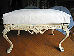 Antique Howell Patented Cast Iron Footstool