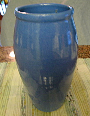 Old Kentucky Hand Turned Redware Vase