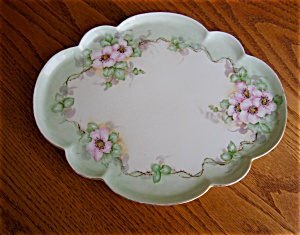French Limoges Porcelain Tray