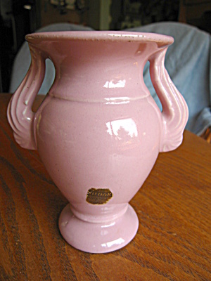 Niloak Pottery Vase W/label