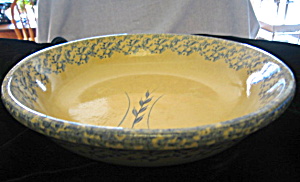 Ransbottom Spongeware Pasta Bowl