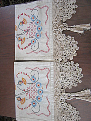 Large Table Runners Vintage