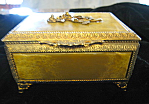 Onyx & Brass Vintage Vanity Box