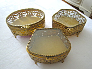 Vanity Jewelry Boxes Vintage
