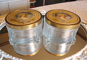 Antique Vanity Jars