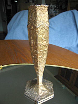 Patented Art Nouveau Bud Vase