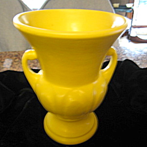 Morton Matte Yellow Vintage Vase