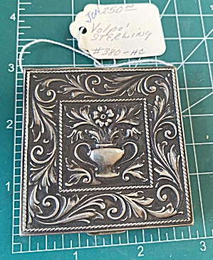 Volpe Sterling Silver Compact