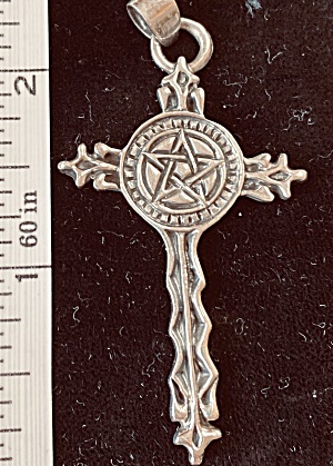 Vintage Sterling Celtic Cross