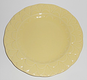 Coors Pottery Coorado Yellow 9-1/4'' Plate