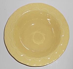 Coors Pottery Coorado Yellow Vegetable Bowl
