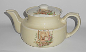 Coors Pottery Open Window Large Teapot W/lid