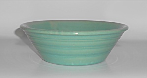 Weller Art Pottery Green Ring Bowl